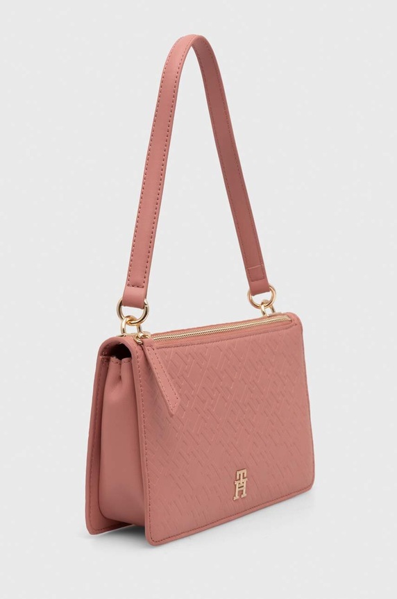 Τσάντα Tommy Hilfiger AW0AW15975 ροζ SS24