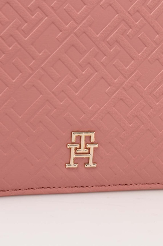 Τσάντα Tommy Hilfiger ροζ AW0AW15975