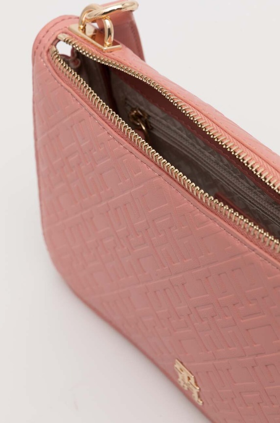Τσάντα Tommy Hilfiger AW0AW15975 ροζ