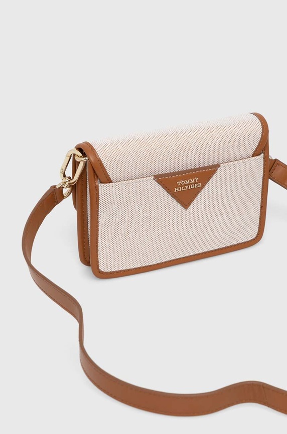 Αξεσουάρ Τσάντα Tommy Hilfiger AW0AW16201 μπεζ