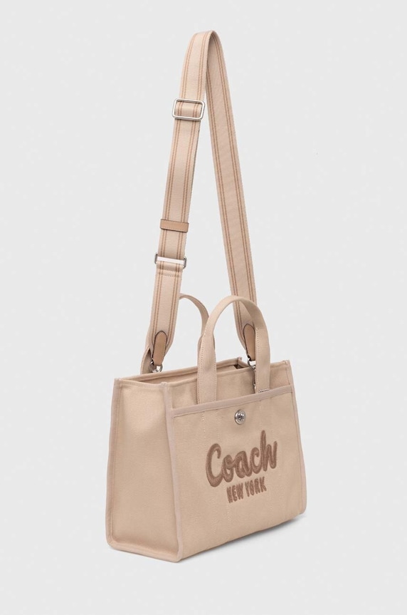 Coach torebka Cargo Tote Bag CP158 beżowy AA00