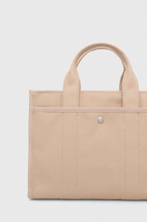 Akcesoria Coach torebka Cargo Tote Bag CP158 beżowy