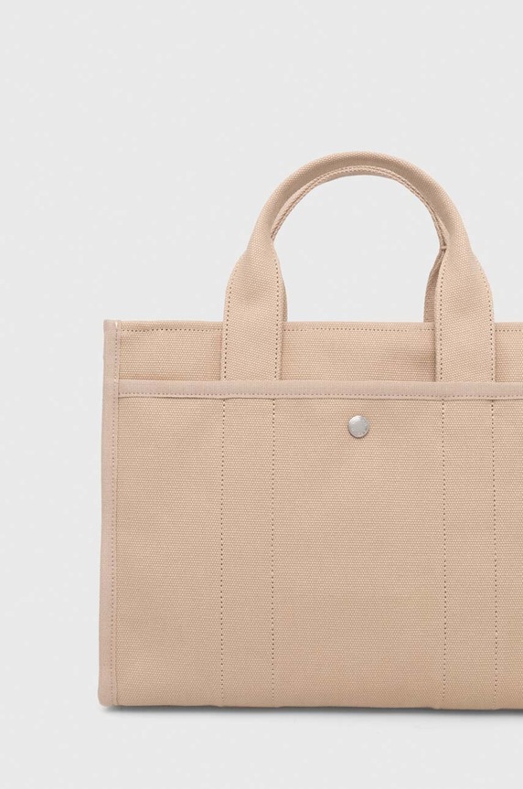 Akcesoria Coach torebka Cargo Tote Bag CP158 beżowy
