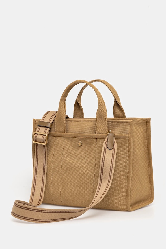 Akcesoria Coach torebka Cargo Tote Bag CP158 zielony