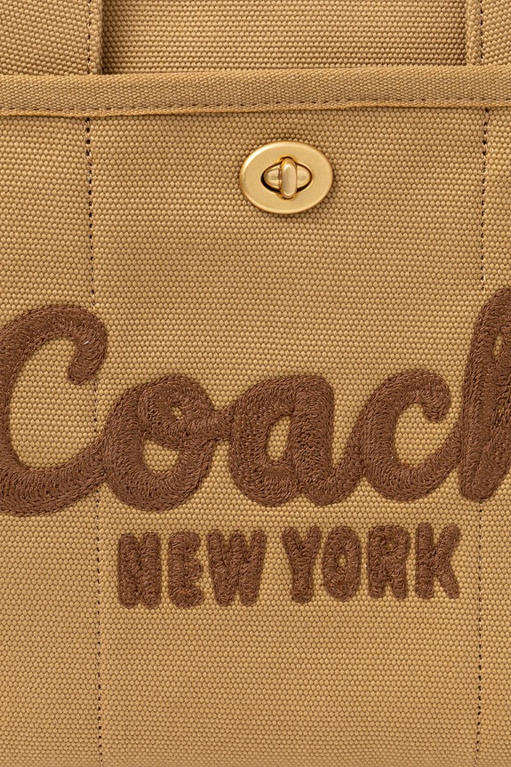 Coach torebka Cargo Tote Bag zielony CP158