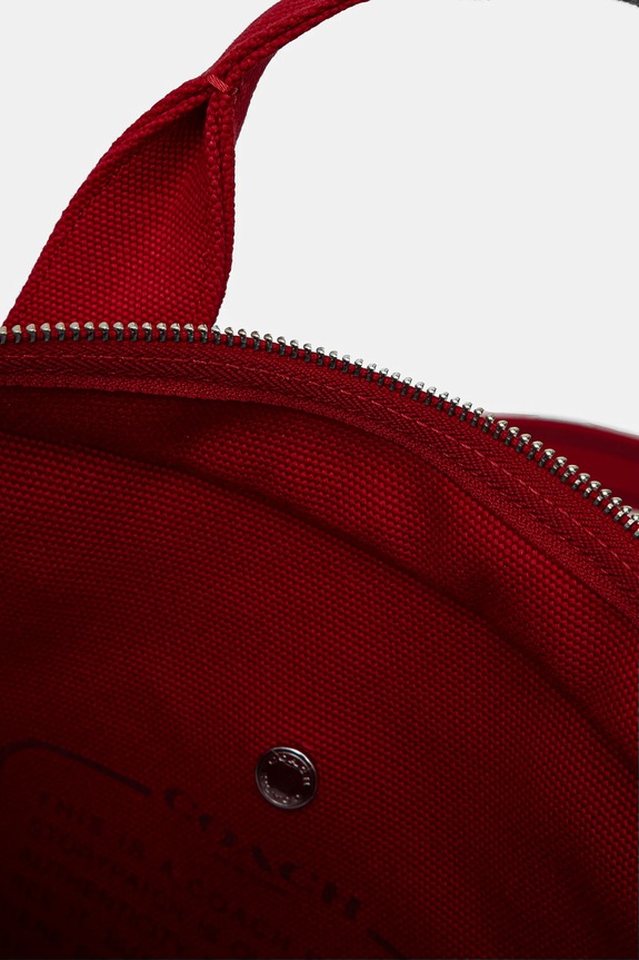 Coach torebka Cargo Tote Bag CP158 czerwony