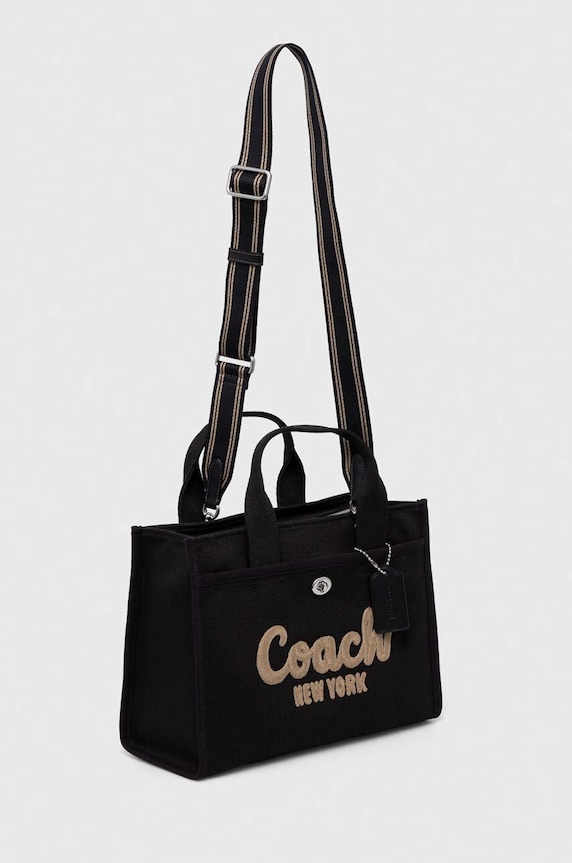 Coach geantă Cargo Tote Bag CP158 negru AA00