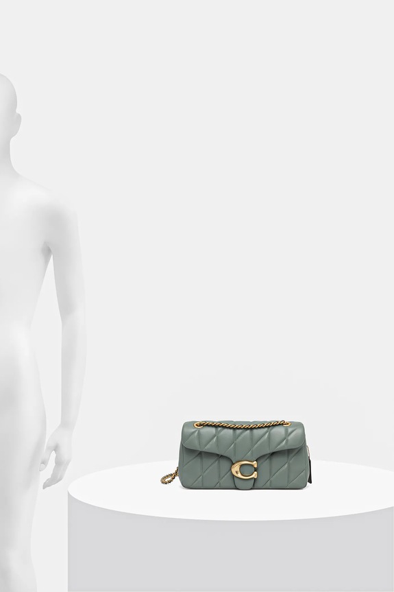 Coach torebka skórzana Tabby Shoulder Bag 26 With Pillow Quilting CP150