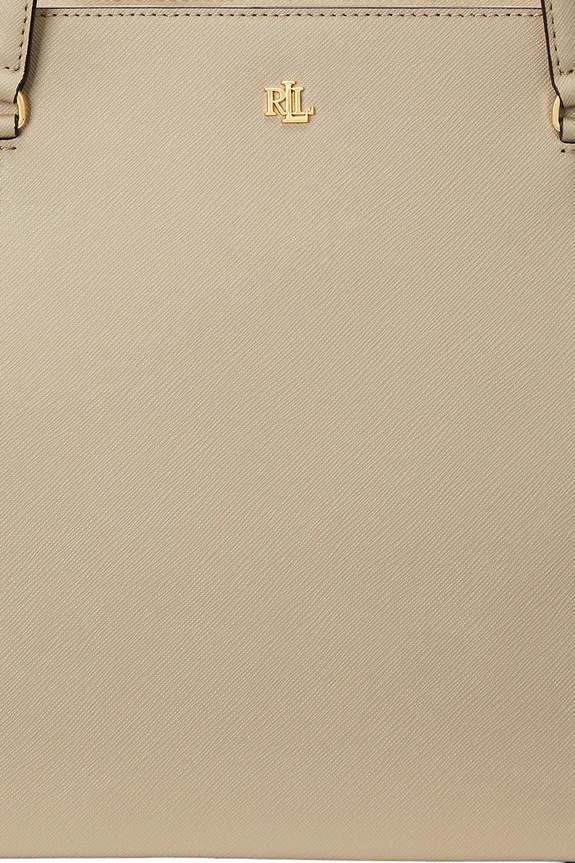 Lauren Ralph Lauren torebka shopper damska skórzana 431924351 beżowy
