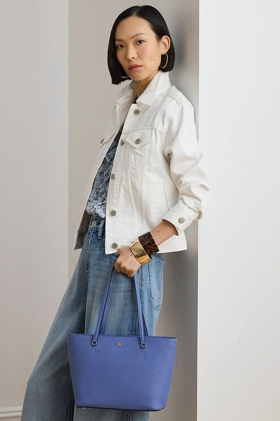 Lauren Ralph Lauren shopper γυναικεία δερμάτινη 431924351