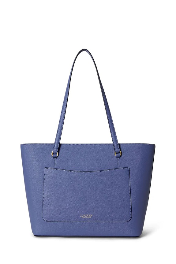 Lauren Ralph Lauren shopper γυναικεία δερμάτινη 431924351 μπλε SS26