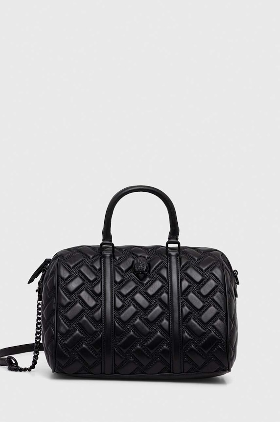 Kurt Geiger London torebka skórzana skóra licowa czarny 1264900109