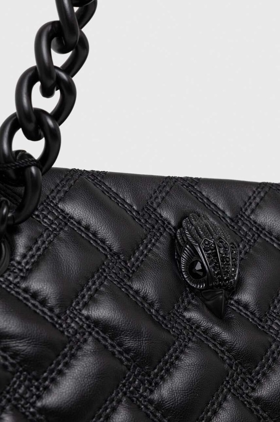 Kurt Geiger London torebka skórzana czarny 1269100109