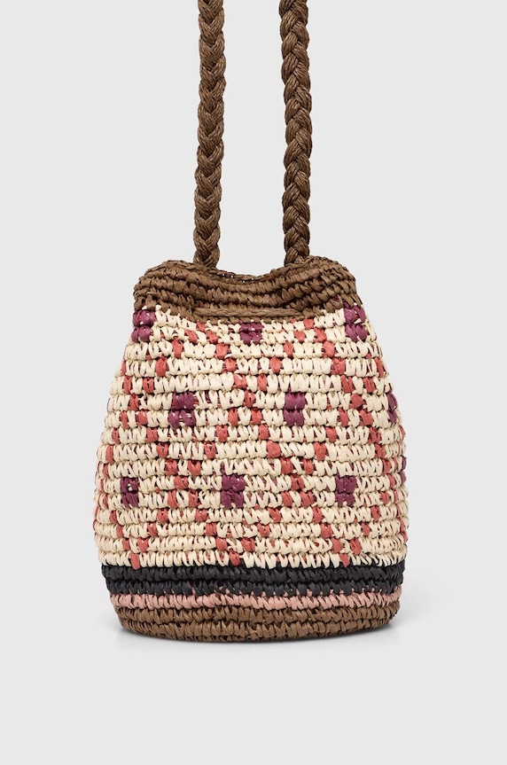 Αξεσουάρ Τσάντα Pepe Jeans XIMENA BAG PL031431 καφέ
