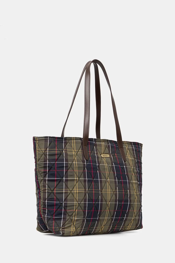 Barbour női shopper Tartan Bags LBA0344 zöld SS26