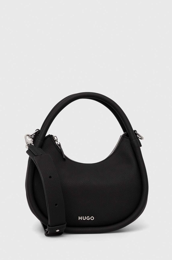 HUGO torebka nie mieści A4 czarny 50516927