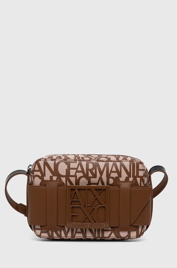 Kabelka Armani Exchange vzorovaný ružová 942699.3F742.NOS