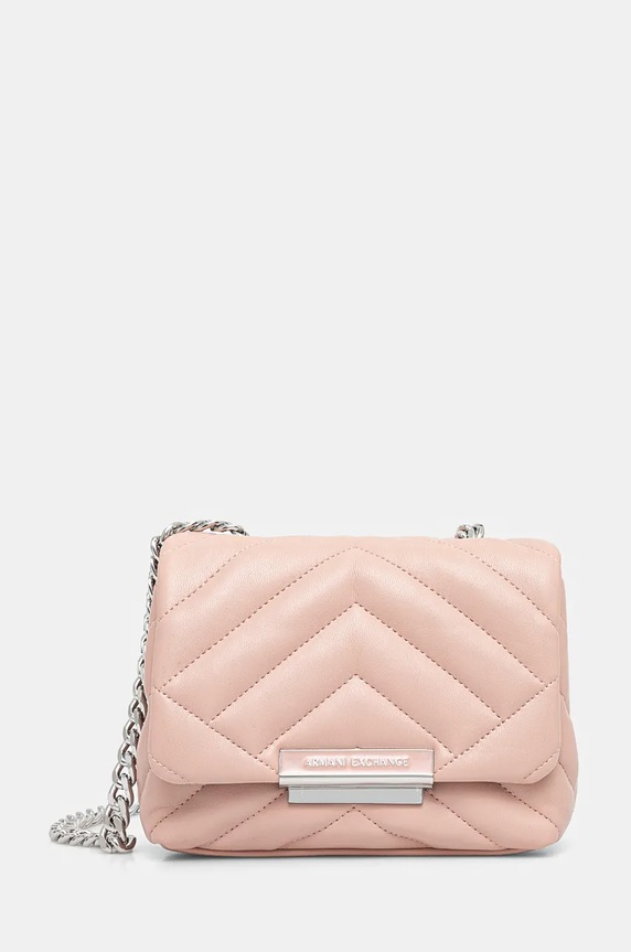 Armani Exchange torebka nie mieści A4 różowy 948587.4R742