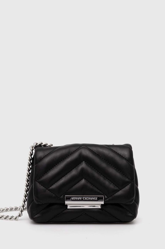 Armani Exchange kézitáska szintetikus bőr fekete 948587.4R742