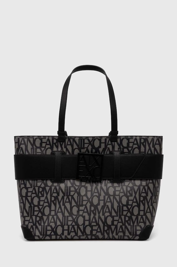 Torba Armani Exchange Planet friendly crna 949127.3F742