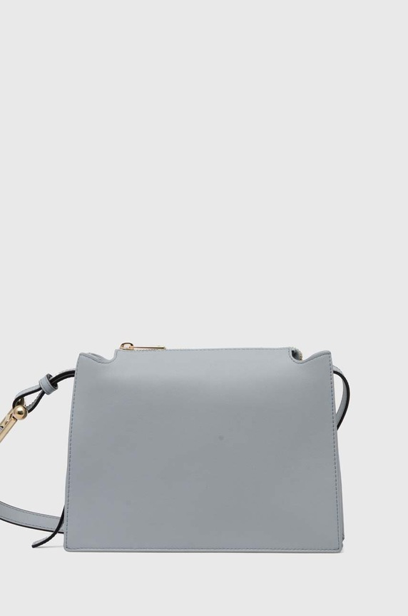 Kožená kabelka Furla usňová koža modrá WB01275.BX2045.AR300