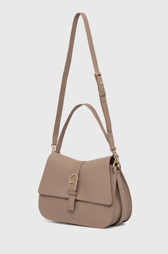Kiegészítők Furla bőr táska WB01040.BX2045.1257S bézs