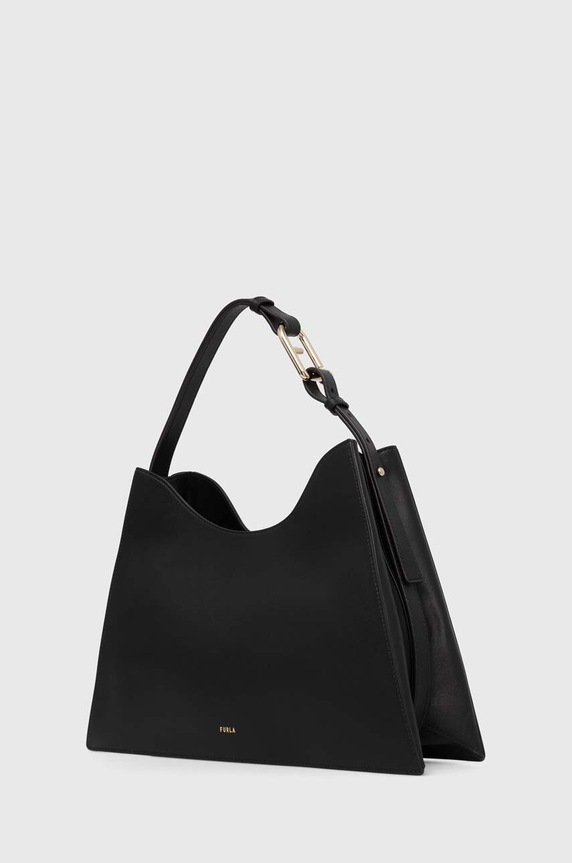 Furla bőr táska WB01246.BX2045.O6000 fekete SS24