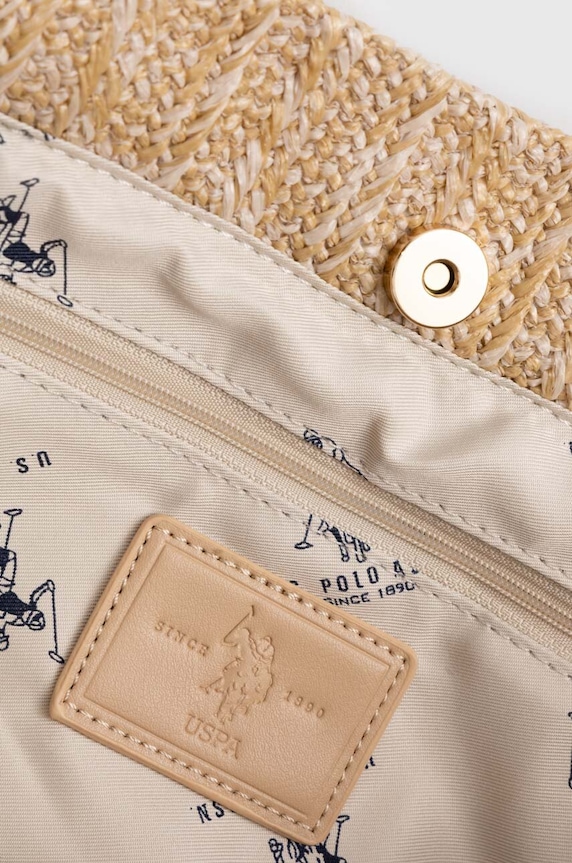 U.S. Polo Assn. torba plażowa beżowy BEUA76464WPP.517