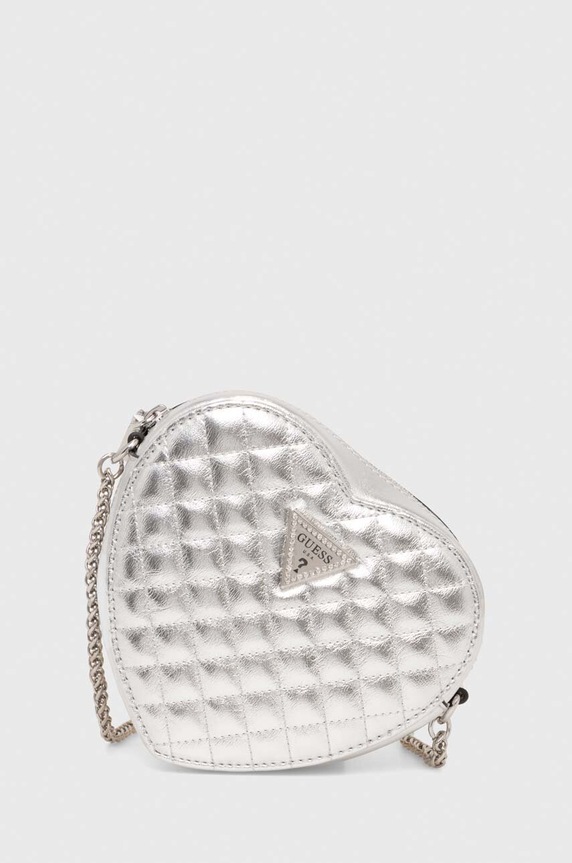 Сумочка Guess не вмещает А4 серебрянный HWMY93.10770