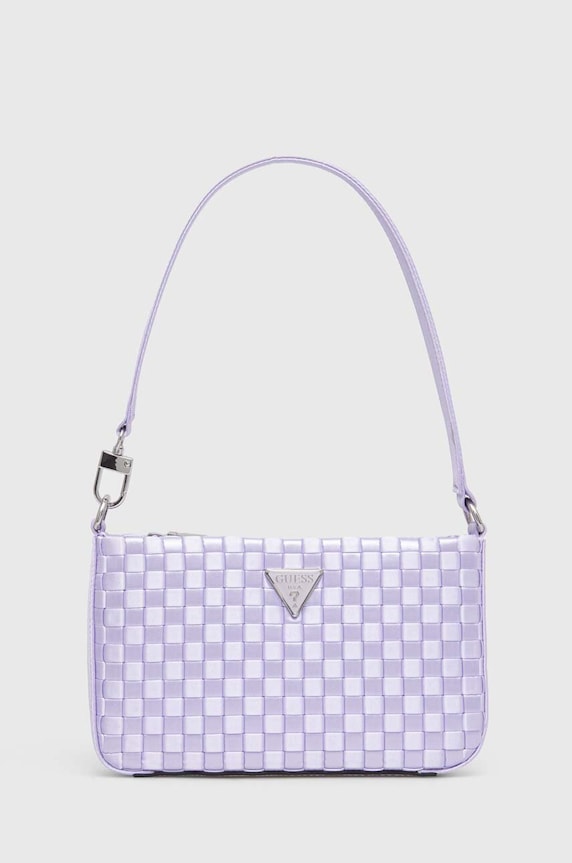 Сумочка Guess TWILLER дрібний узор фіолетовий HWWY93.10720