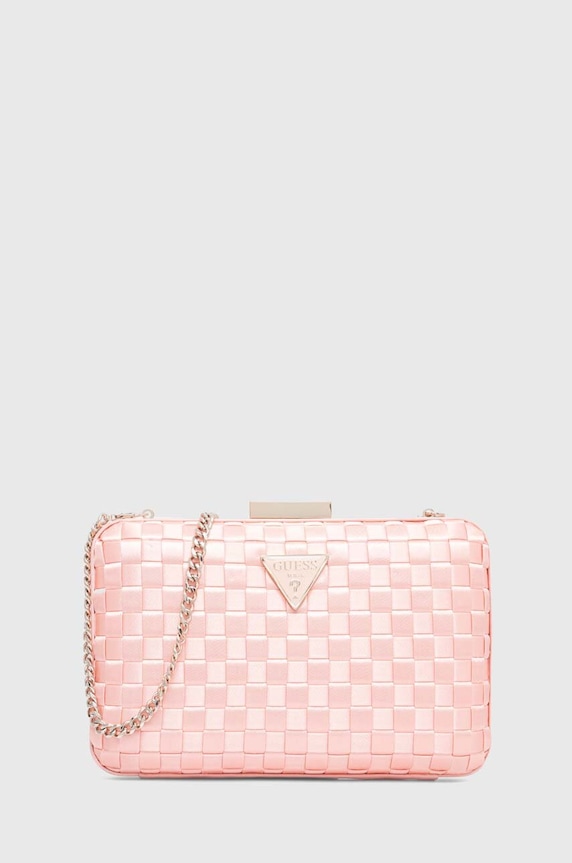 Guess torebka TWILLER nie mieści A4 różowy HWWG93.10710