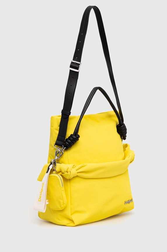 Desigual torebka PRIORI LOVERTY 3.0 24SAXY03 żółty SS24