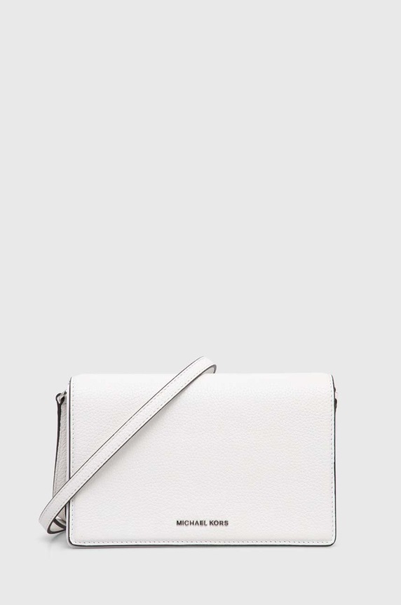 MICHAEL Michael Kors bőr táska nappa bőr fehér 32S4SJ6C6L