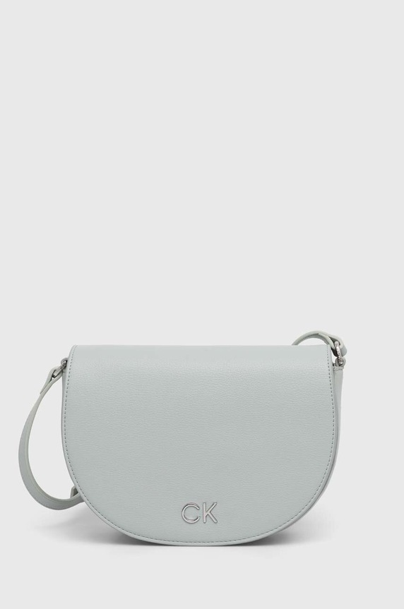 Calvin Klein torebka nie mieści A4 szary K60K611679