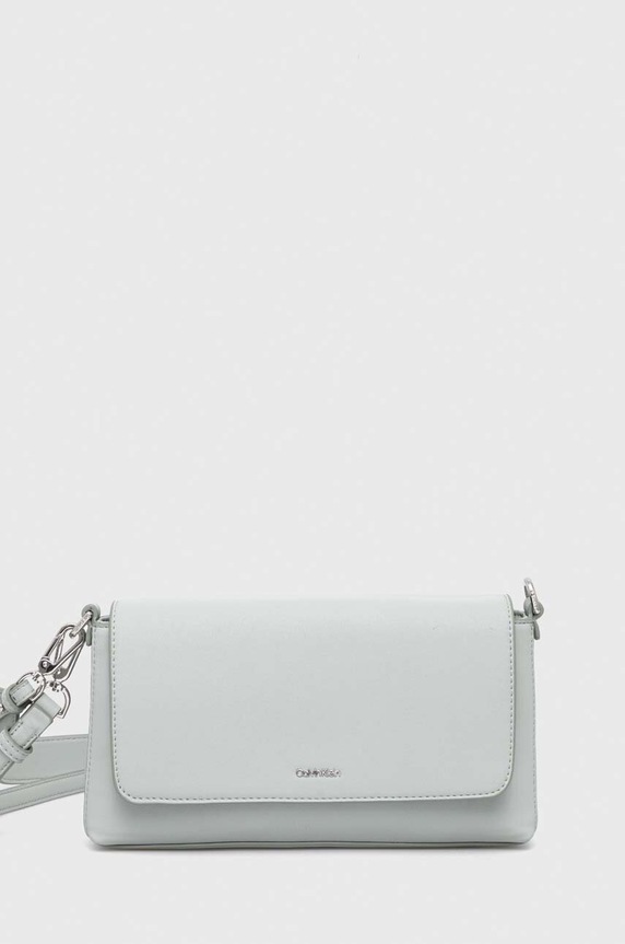 Calvin Klein poșetă uni gri K60K611928