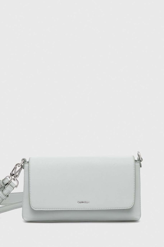 Calvin Klein poșetă uni gri K60K611928