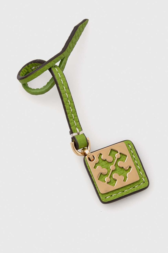 Tory Burch poseta de piele verde 155619.300