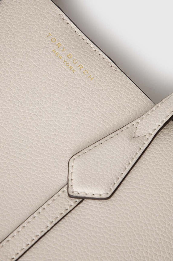 Tory Burch torebka skórzana Perry Triple-Compartment biały 81928.104