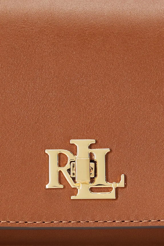 Kožená kabelka Lauren Ralph Lauren 432915377
