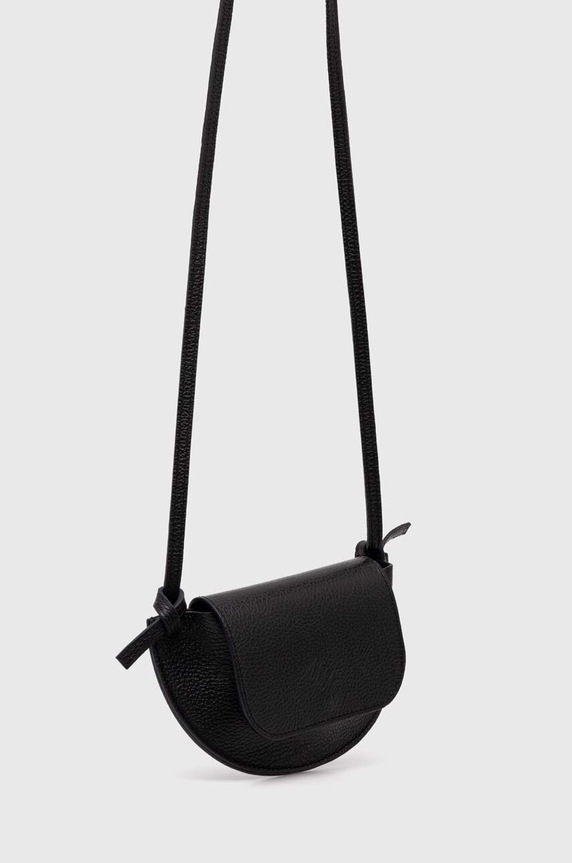 MMC STUDIO torebka skórzana SATURNSMALL.BAG czarny SS24
