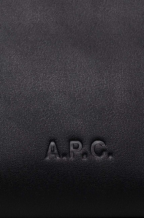 A.P.C. torebka Cabas Market Small czarny PUABL.F61860.LZZ