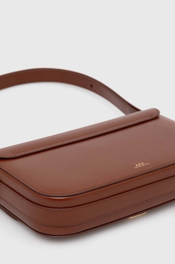Kiegészítők A.P.C. bőr táska Sac Grace Baguette PXBMW.F61615.CAD barna