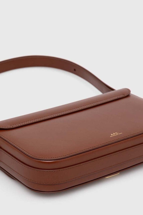Kiegészítők A.P.C. bőr táska Sac Grace Baguette PXBMW.F61615.CAD barna