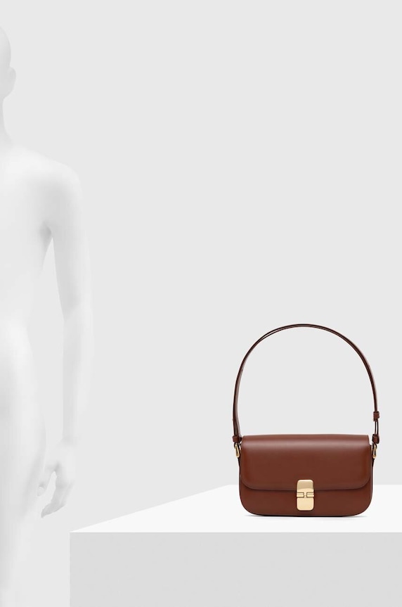 A.P.C. bőr táska Sac Grace Baguette PXBMW.F61615.CAD