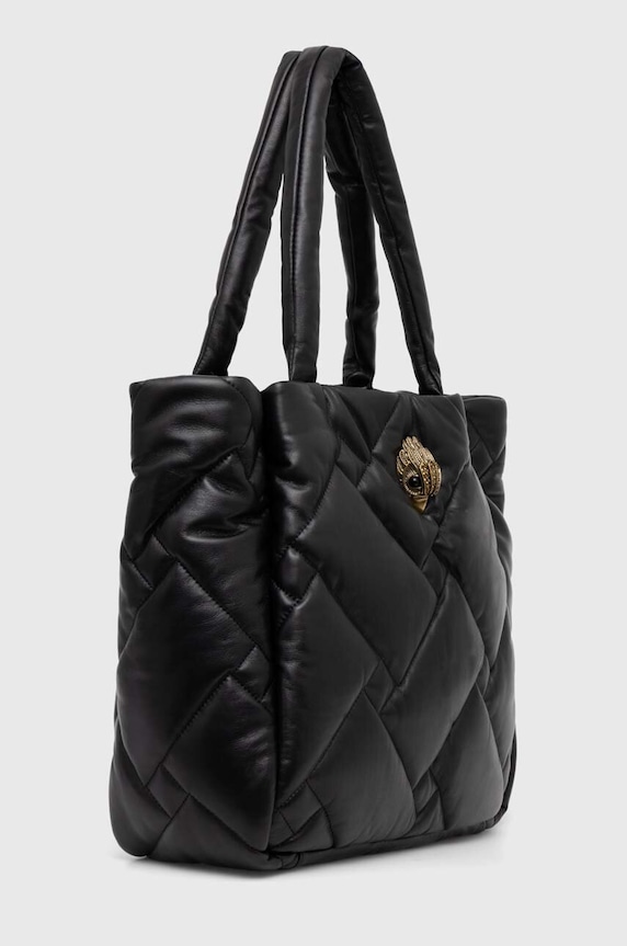 Kožená kabelka Kurt Geiger London 2043200109 čierna SS24