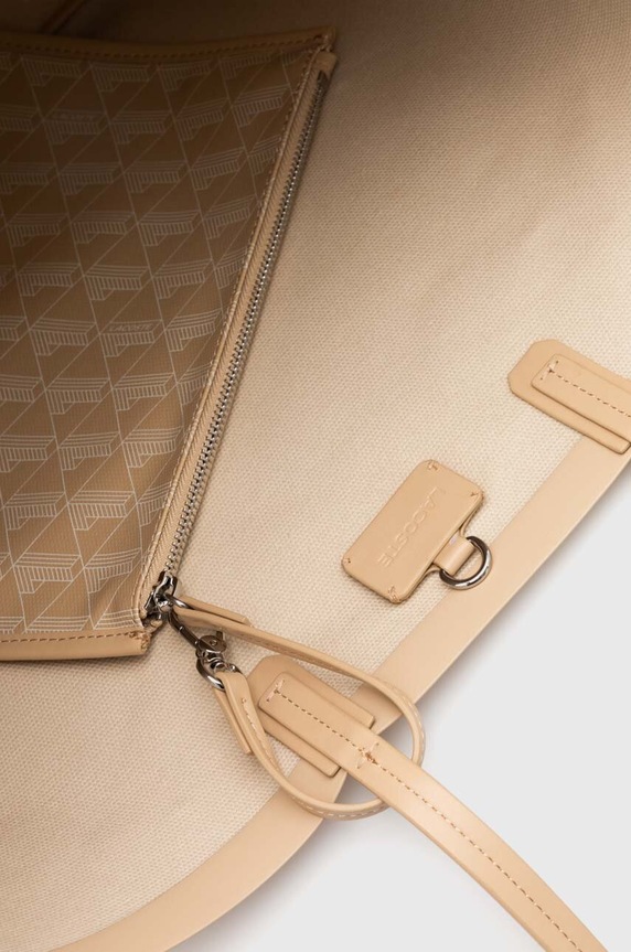 Lacoste torebka NF4345ZE beżowy