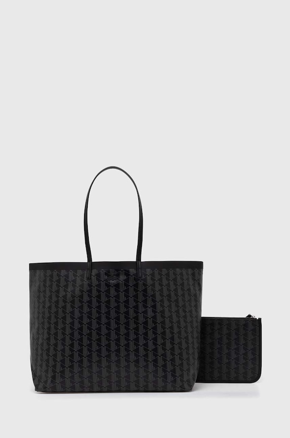 Lacoste torebka mieści A4 czarny NF4345ZE