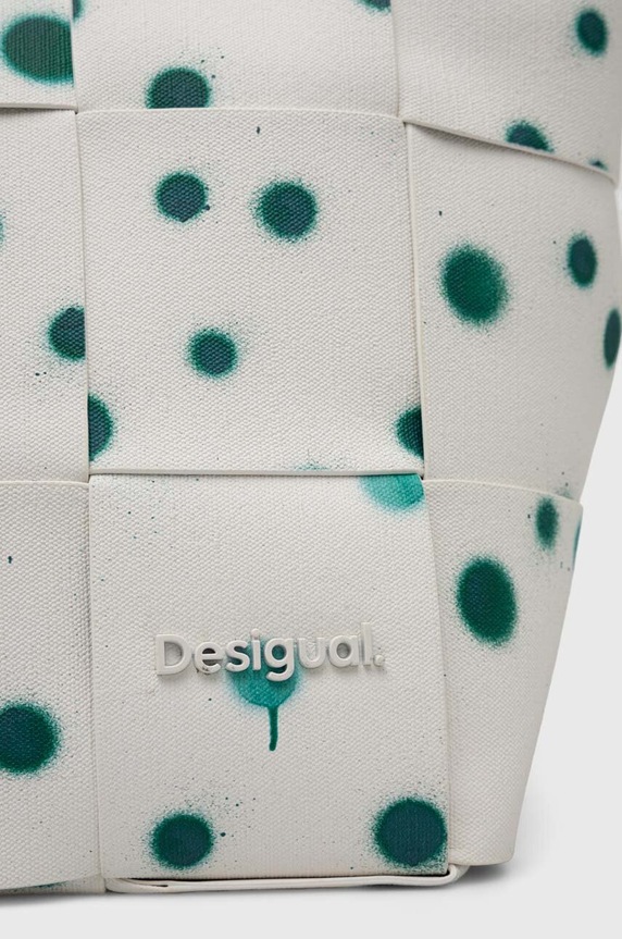Чанта Desigual NEW SPLATTER VALDIVIA бял 24SAXP60
