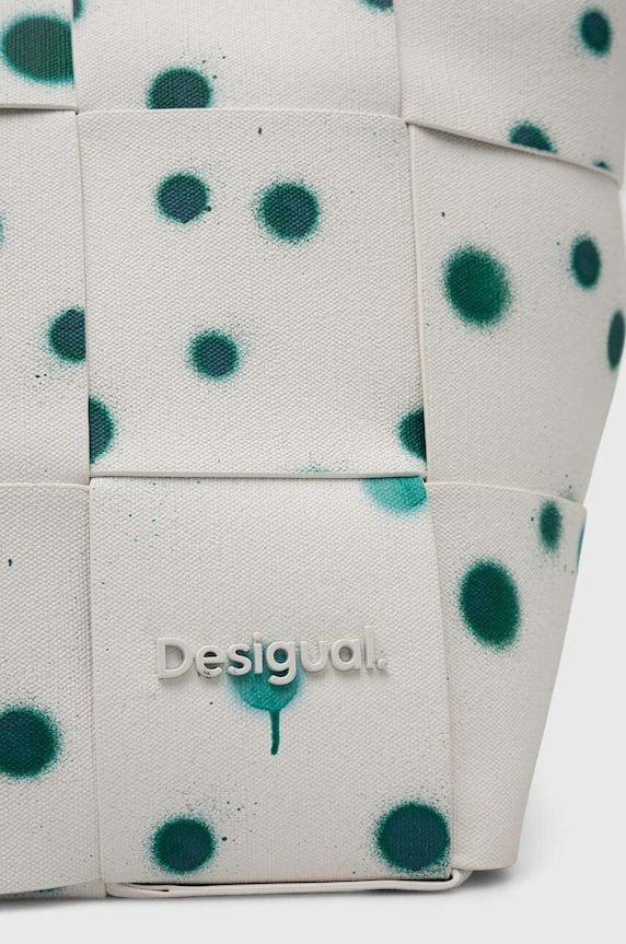 Чанта Desigual NEW SPLATTER VALDIVIA бял 24SAXP60