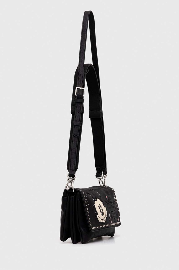 Desigual torebka MICKEY ROCK DORTMUND 24SAXP38 czarny SS24